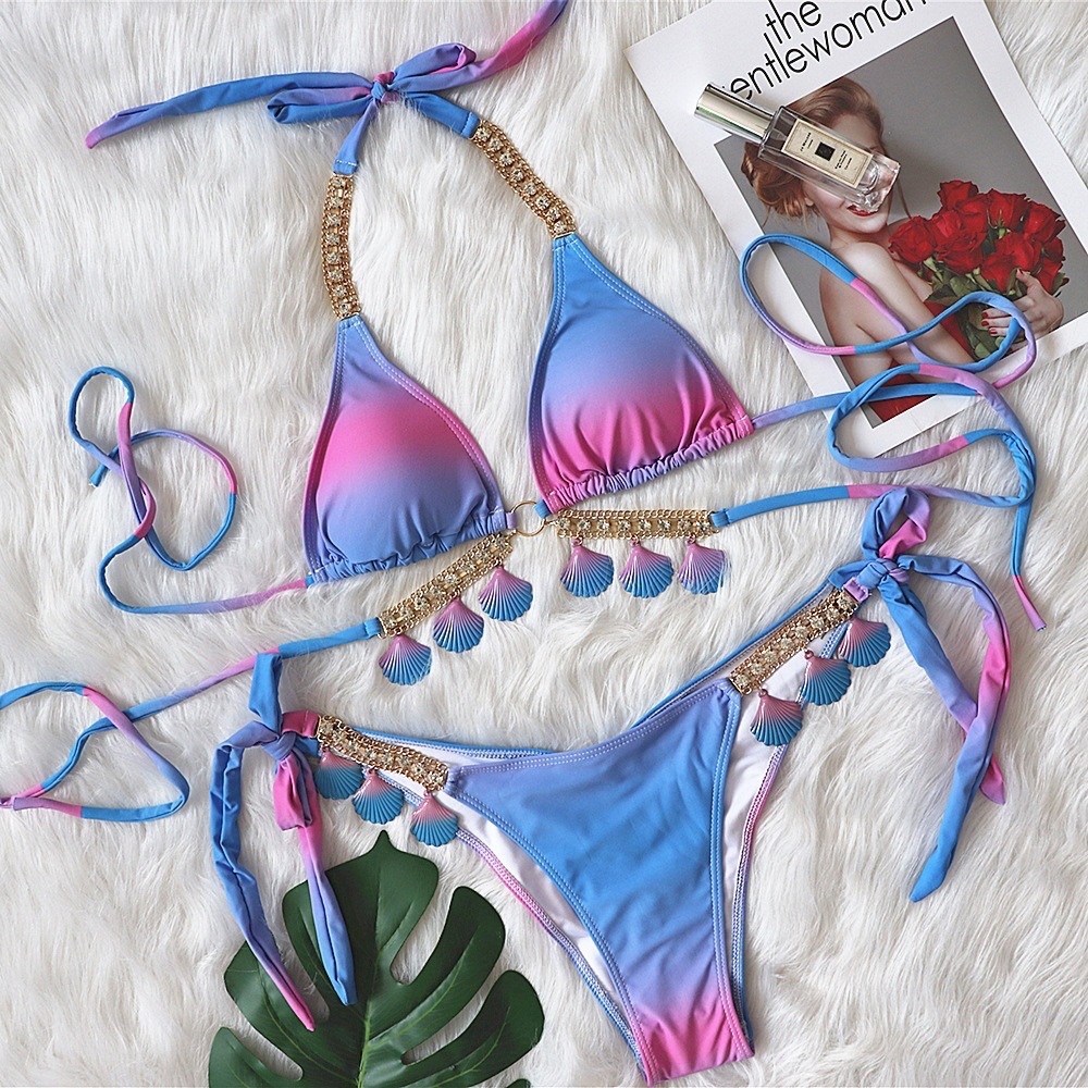 COTTON CANDY Rhinestone Bikini